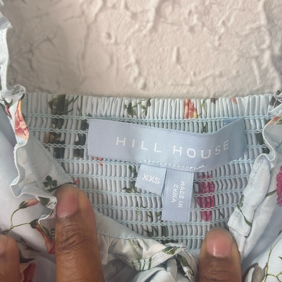 Hill House The Samantha Nap Dress Pond Floral XXS Romantic Garden Tea Party - Picture 2 of 16